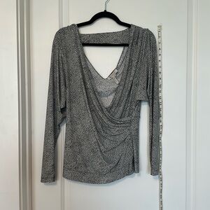 BCBG Generation top black/white size M